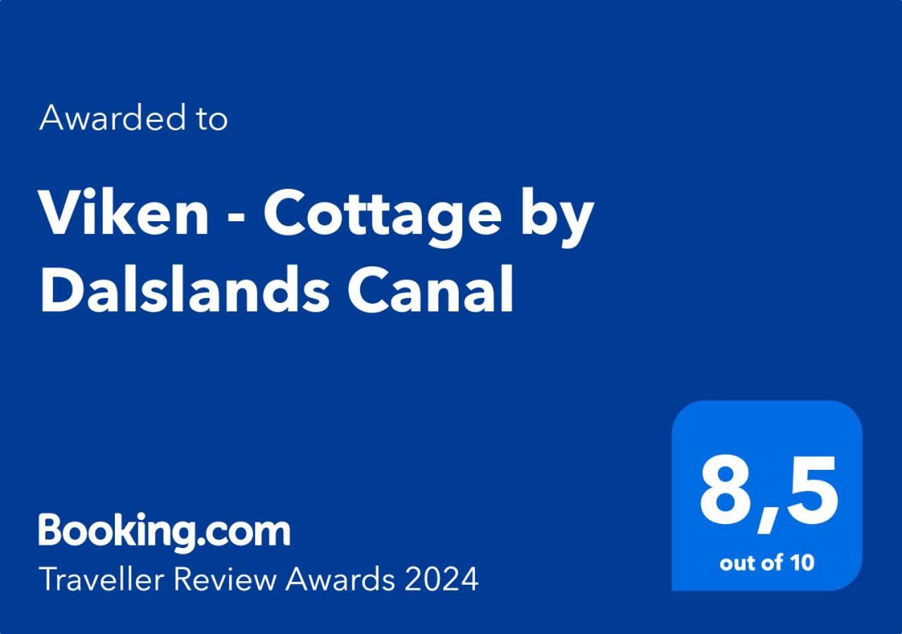 Viken - Cottage By Dalslands Canal Dals Långed Kültér fotó